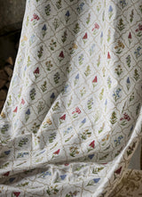 Sanderson Spring Meadow Embroidery Chintz Fabric