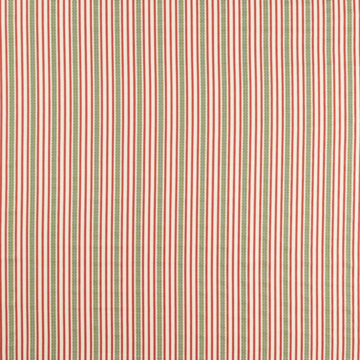 Sanderson Barneby Stripe Berry/Leaf Fabric