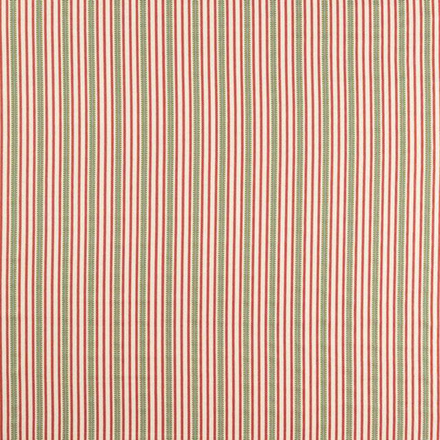 Sanderson Barneby Stripe Berry/Leaf Fabric