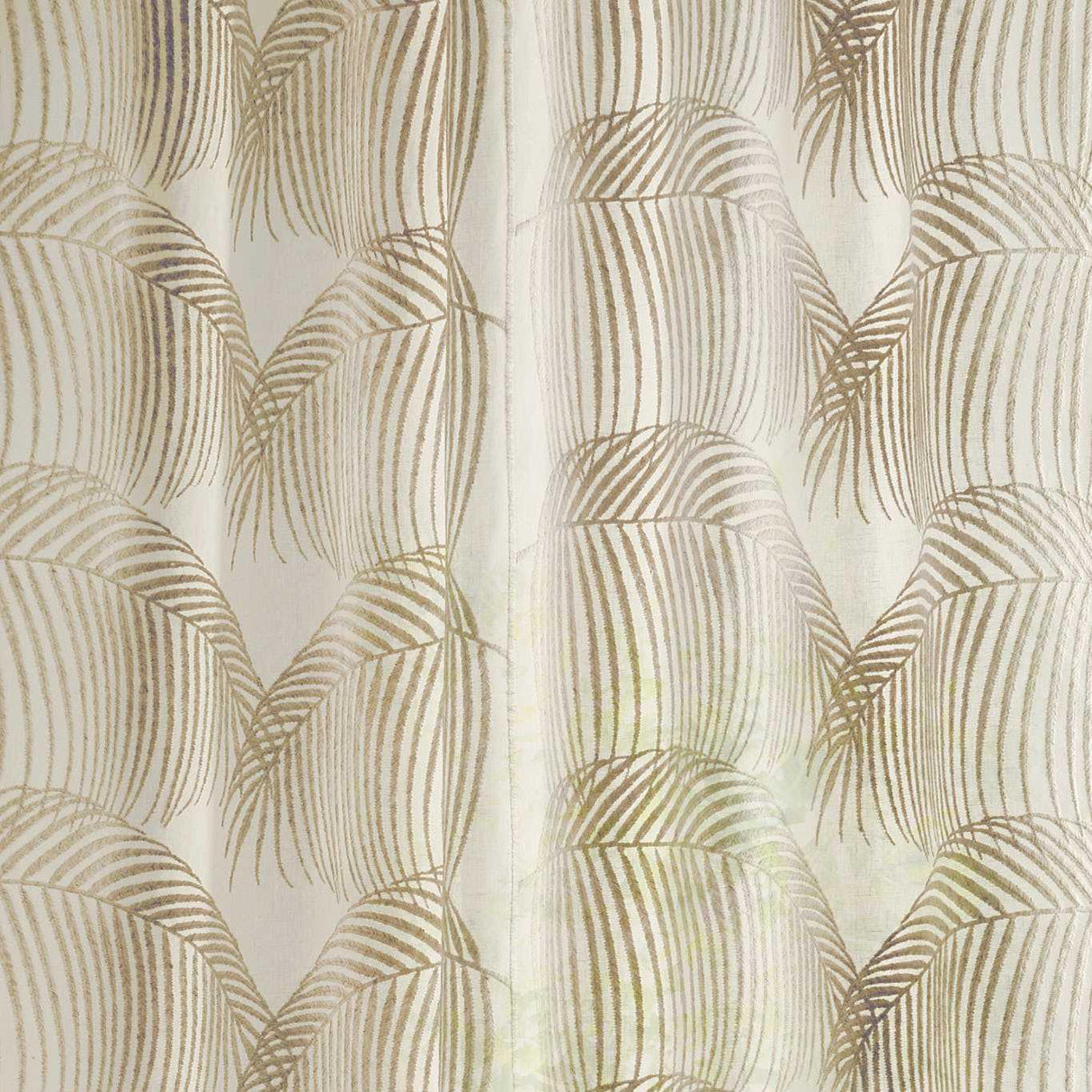 Sanderson Manila Leaf Sunsoaked Fabric