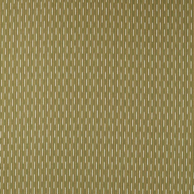 Sanderson Sabu Stripe Olivine/Gold Fabric