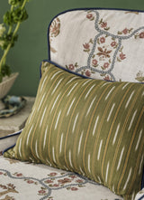 Sanderson Sabu Stripe Olivine/Gold Fabric