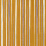 Sanderson Latimer Stripe Turmeric/Walnut Fabric