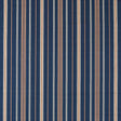 Sanderson Latimer Stripe Indigo/Madder Fabric