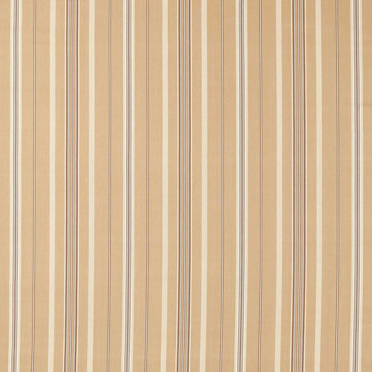 Sanderson Latimer Stripe Clay/Bark Fabric