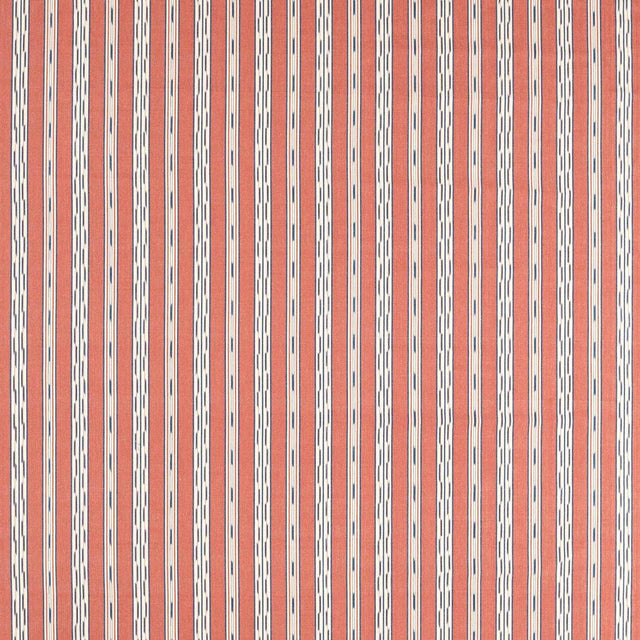 Sanderson Jamandi Stripe Madder/Indigo Fabric