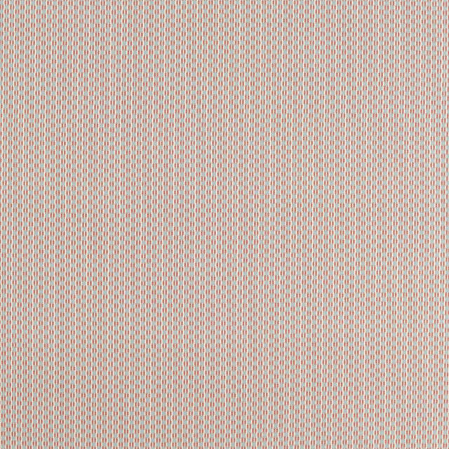 Sanderson Batak Check Coral/Mineral Fabric