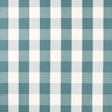 Sanderson Madras Check Teal Fabric