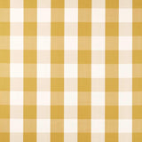 Sanderson Madras Check Golden Knot Fabric