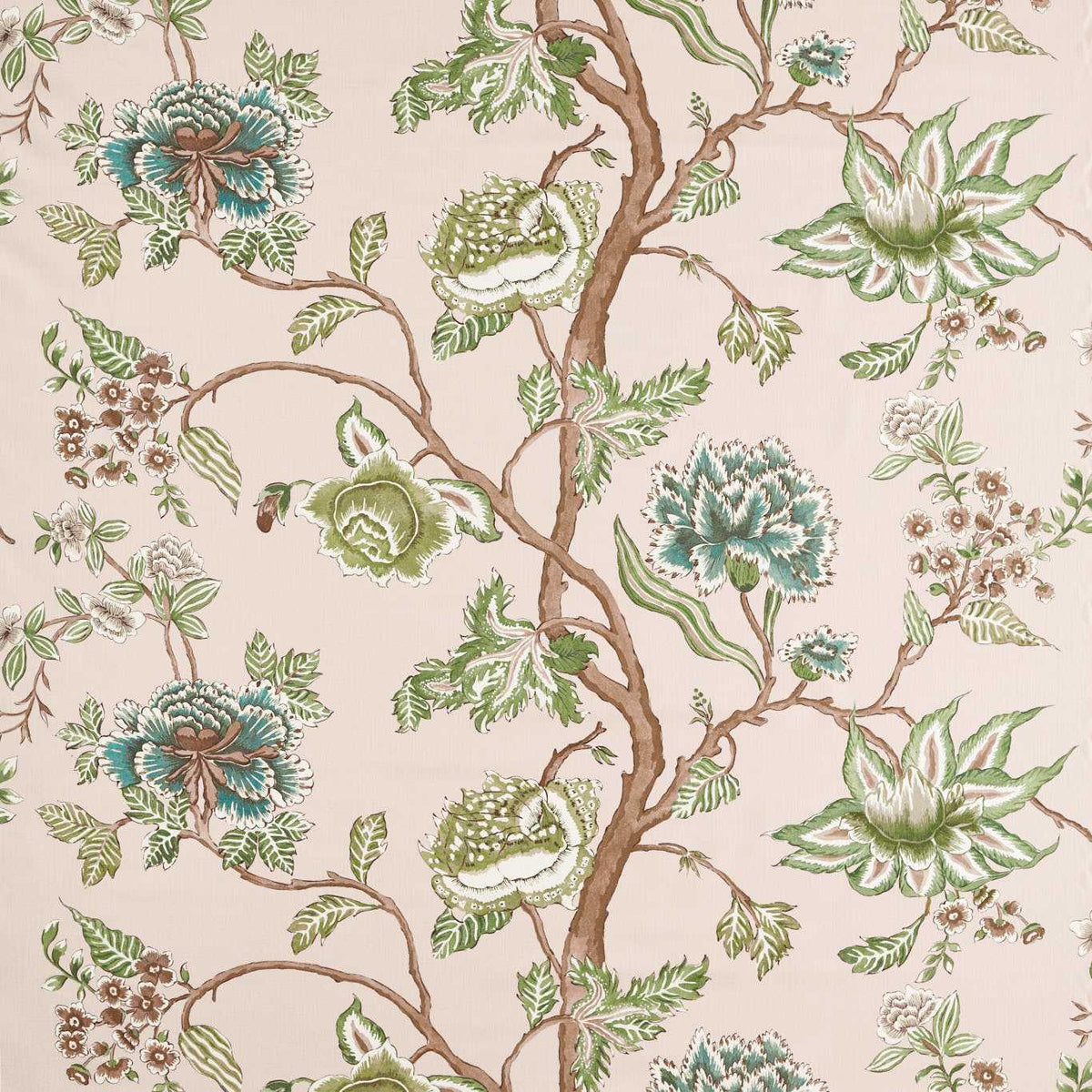 Harlequin Indienne Blush/Forest Fabric