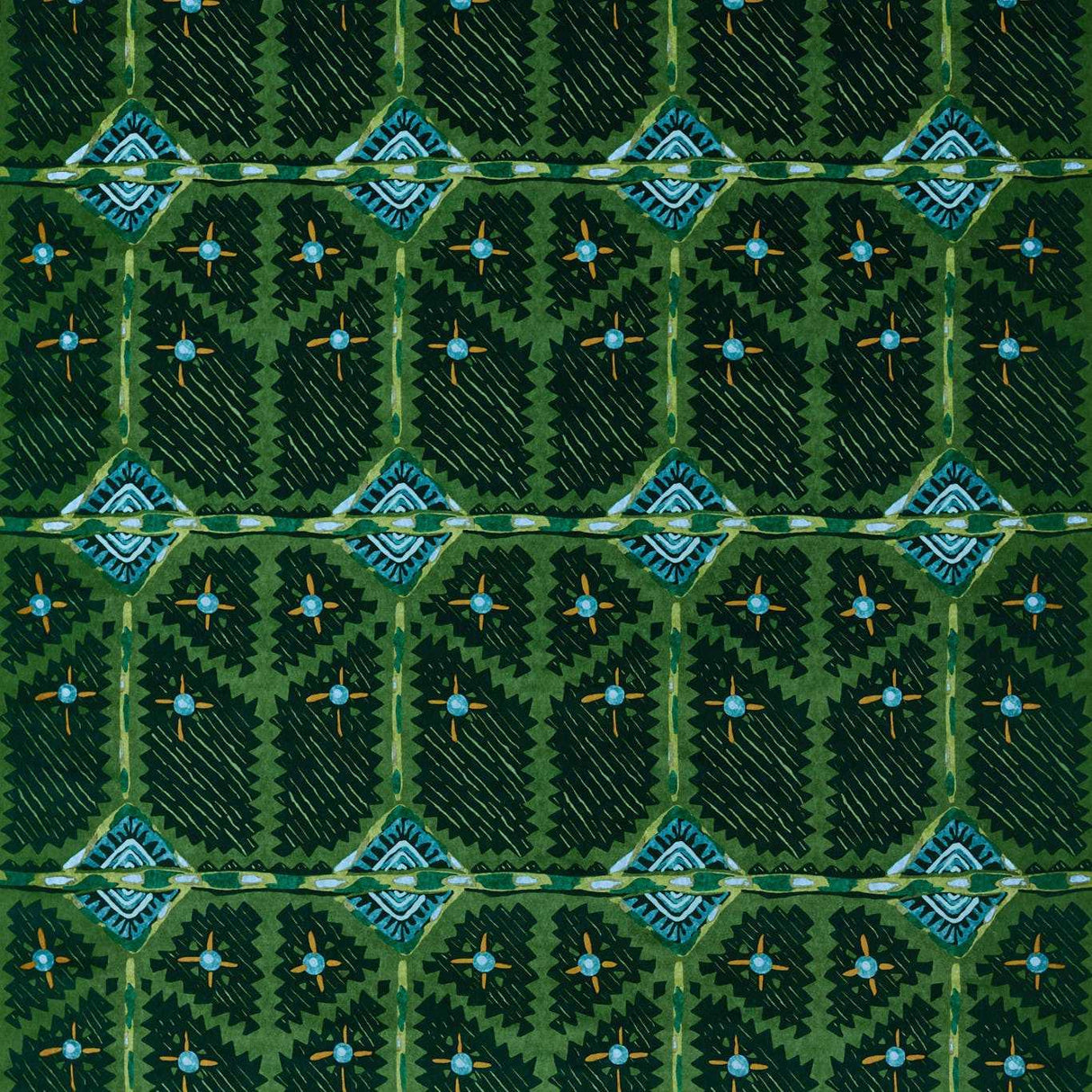 Harlequin Brocha Forest/Midnight Fabric