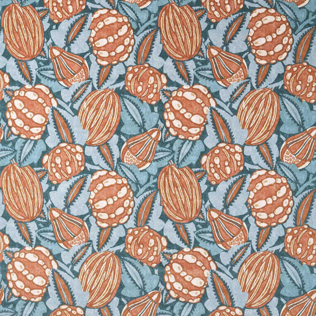 Harlequin Zenith Terracotta/Azul Fabric