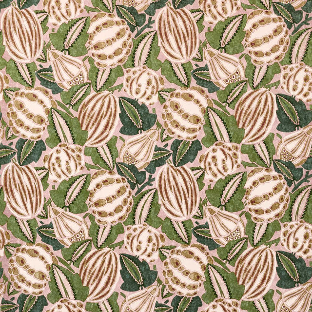 Harlequin Zenith Blush/Forest Fabric