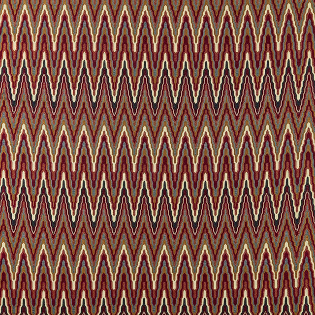 Harlequin Elota Indigo/Maroon Fabric