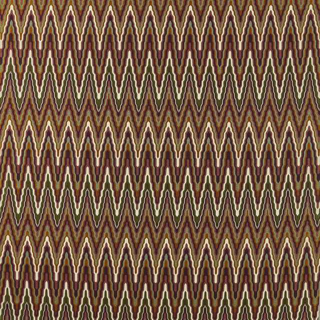 Harlequin Elota Burgundy/Moss Fabric