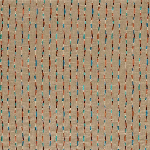 Harlequin Morelia Terracotta/Cerulean Fabric
