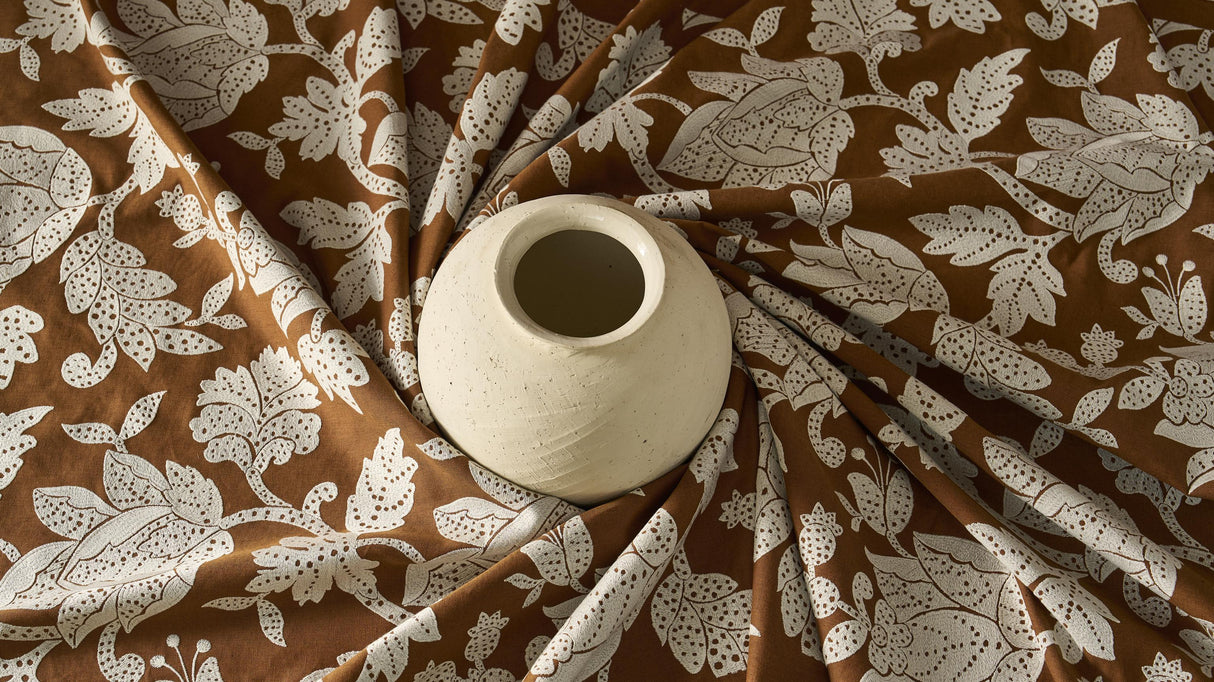 Harlequin Zamora Terracotta Fabric