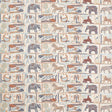 Harlequin Kantha Azul/Paprika Fabric