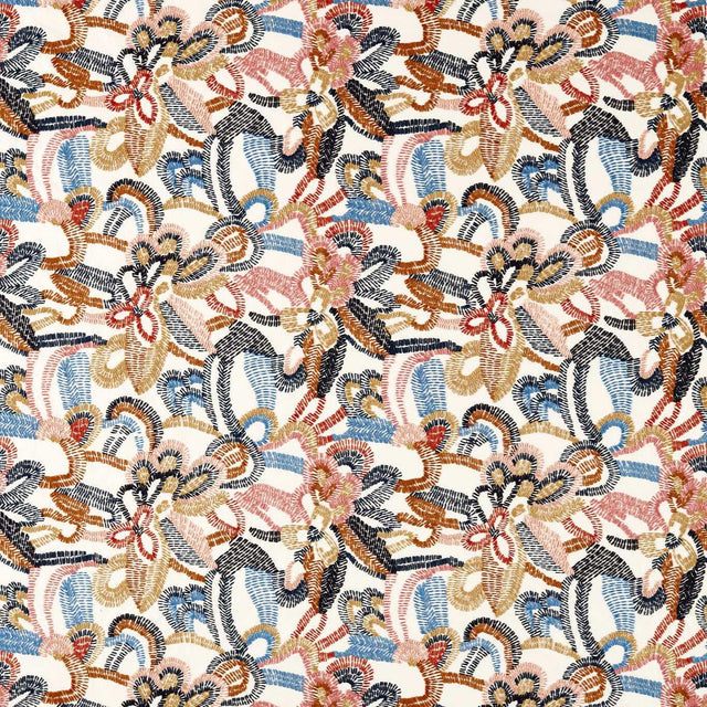 Harlequin Ania Forest/Azul/Ochre Fabric
