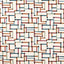 Harlequin Lineas Spice/Terracotta/Midnight Fabric