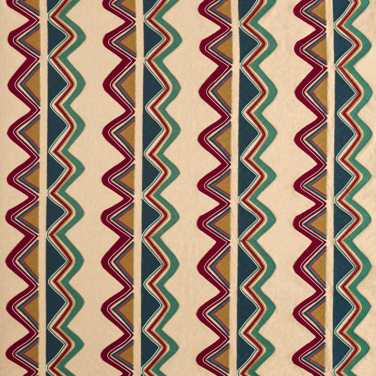 Harlequin Kaleido Scarlet/Midnight Fabric