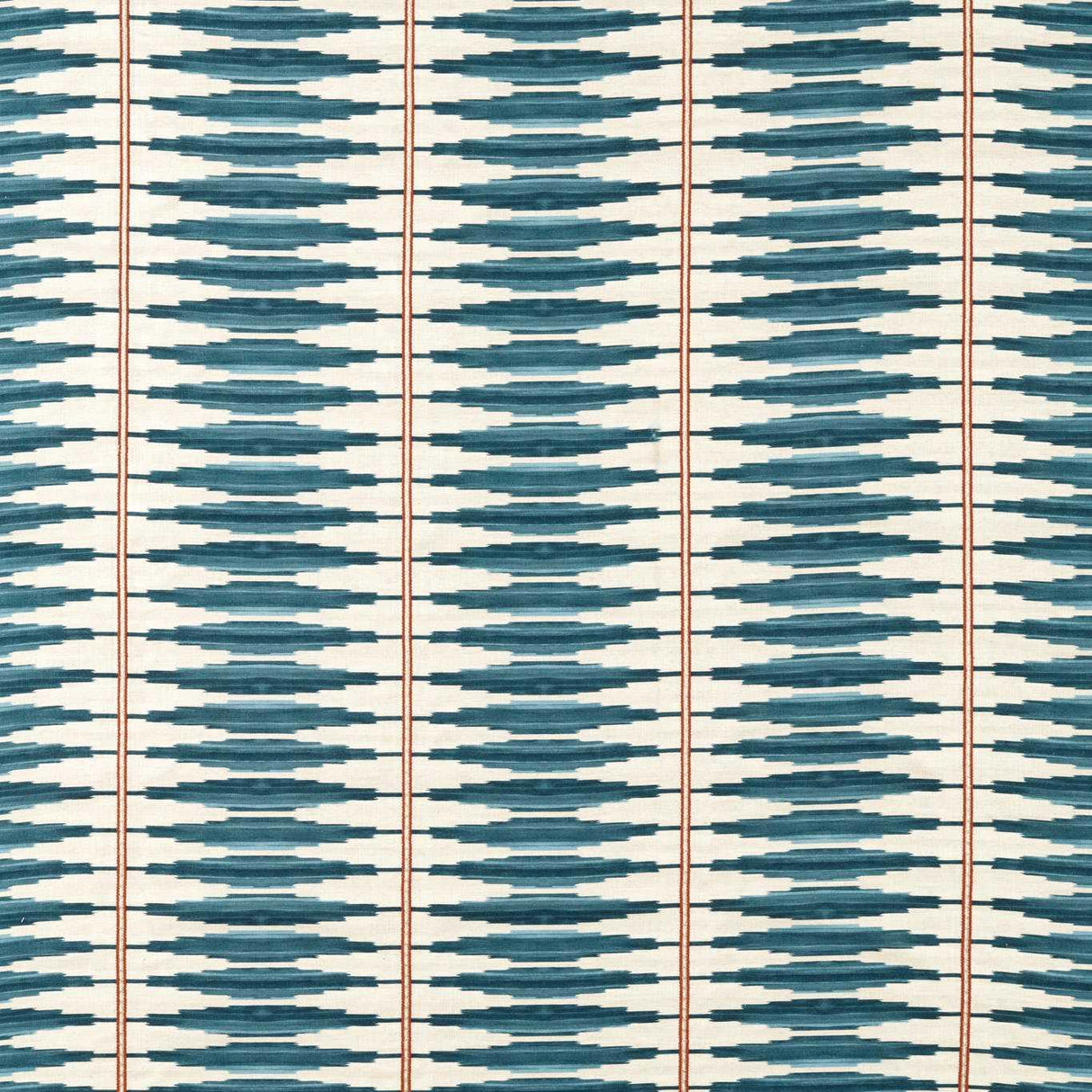 Harlequin Cintilla Denim/Rust Fabric