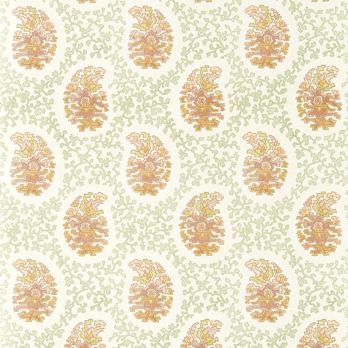 Harlequin Paisley Seaglass Wallpaper