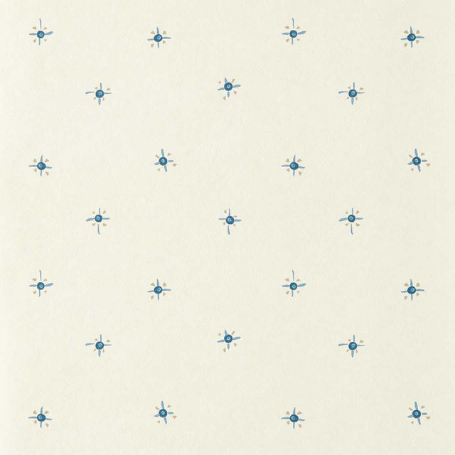 Harlequin Tidam Indigo Wallpaper