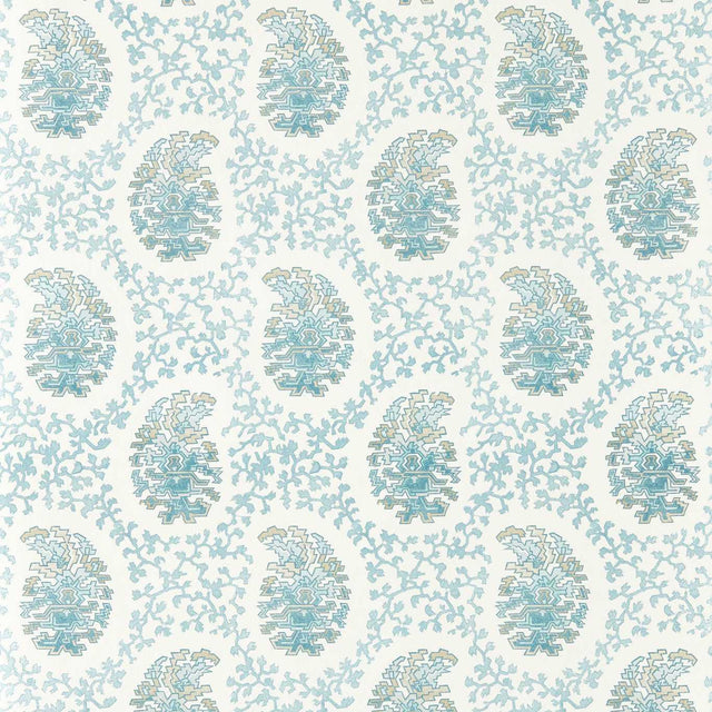 Harlequin Paisley Indigo Wallpaper