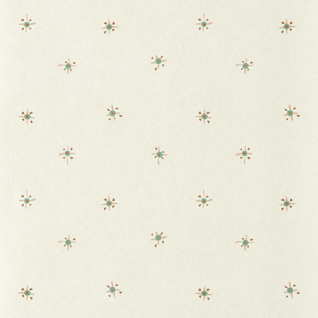 Harlequin Tidam Turquoise Wallpaper