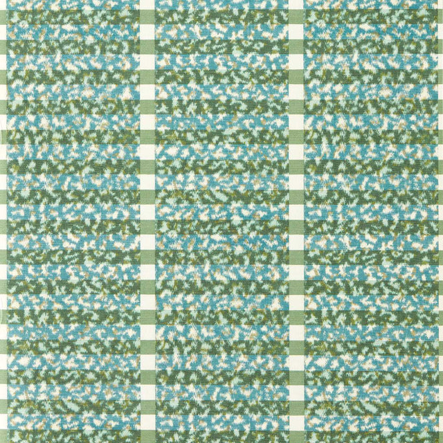 Harlequin Toluca Moss/Turquoise Wallpaper