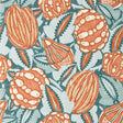 Harlequin Zenith Terracotta/Azul Wallpaper