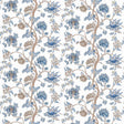 Harlequin Indienne Indigo/Birch Wallpaper
