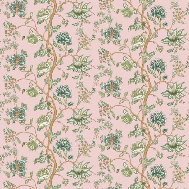 Harlequin Indienne Blush/Forest Wallpaper
