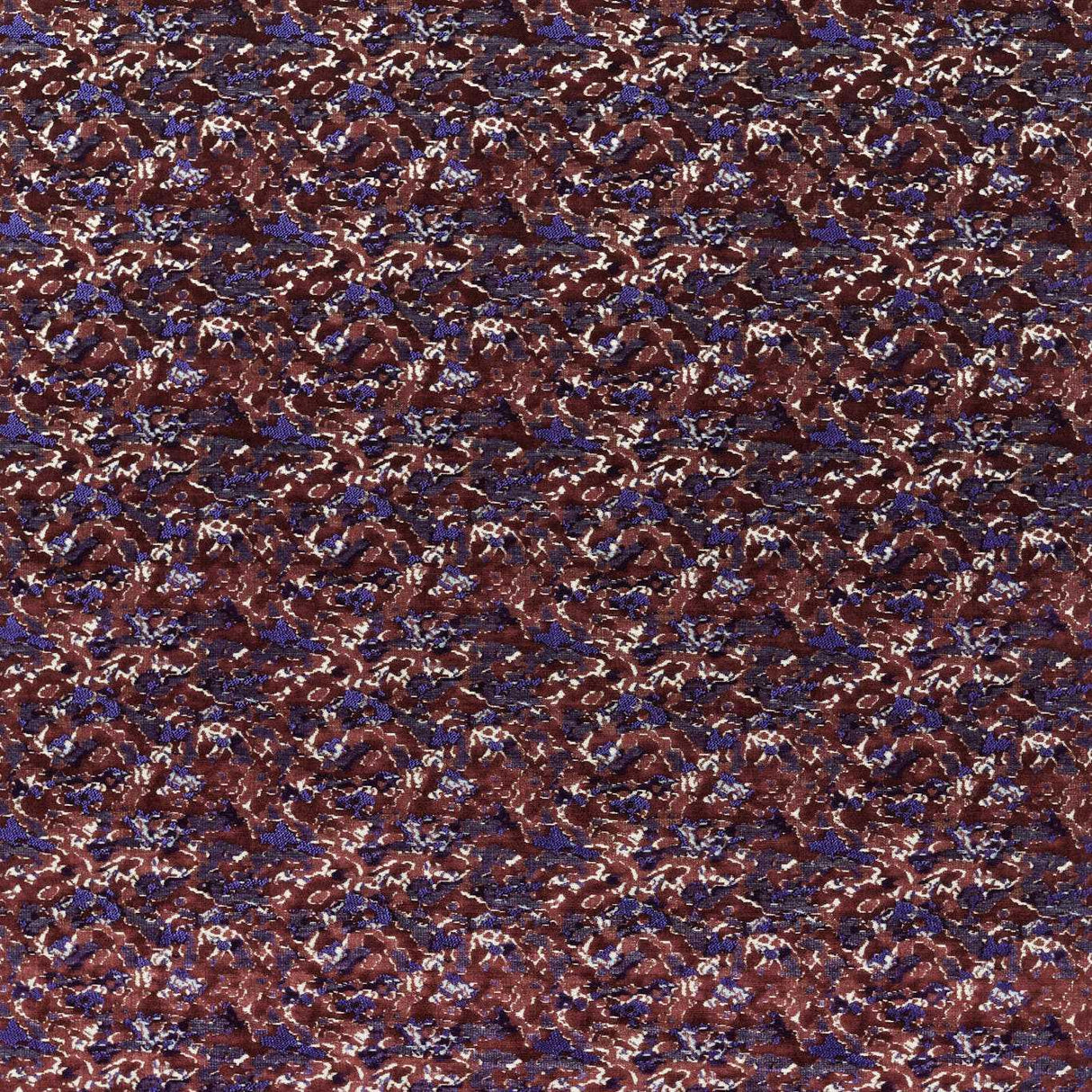 Harlequin Derain Burgundy/Amethyst Fabric
