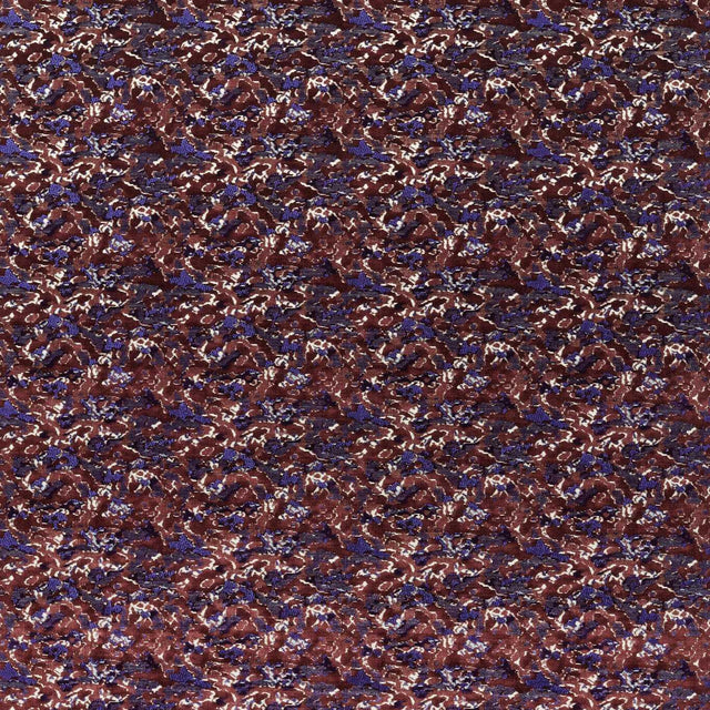 Harlequin Derain Burgundy/Amethyst Fabric