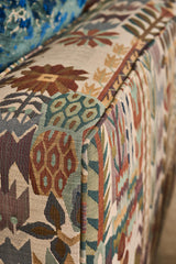 Harlequin Kuparr Terracotta/Azul Fabric