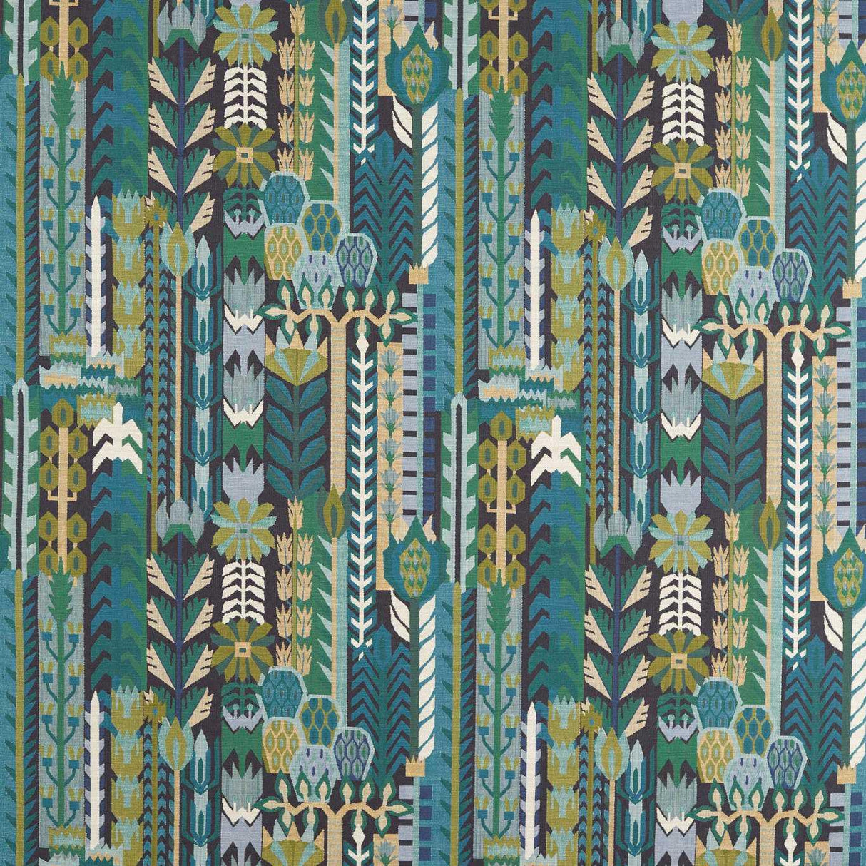 Harlequin Kuparr Midnight/Pine Fabric