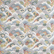 Harlequin Kanagawa Terracotta/Azul Fabric