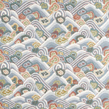 Harlequin Kanagawa Terracotta/Azul Fabric
