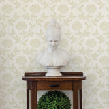 Advantage Ogilvy Bone Floral Wallpaper