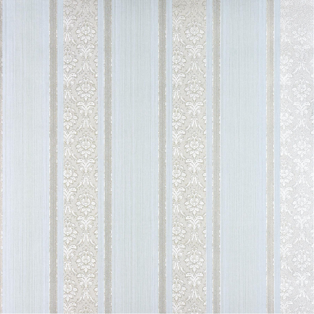 Advantage Mackenzie Mint Stripe Wallpaper