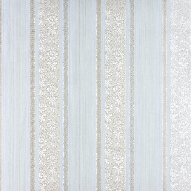 Advantage Mackenzie Mint Stripe Wallpaper