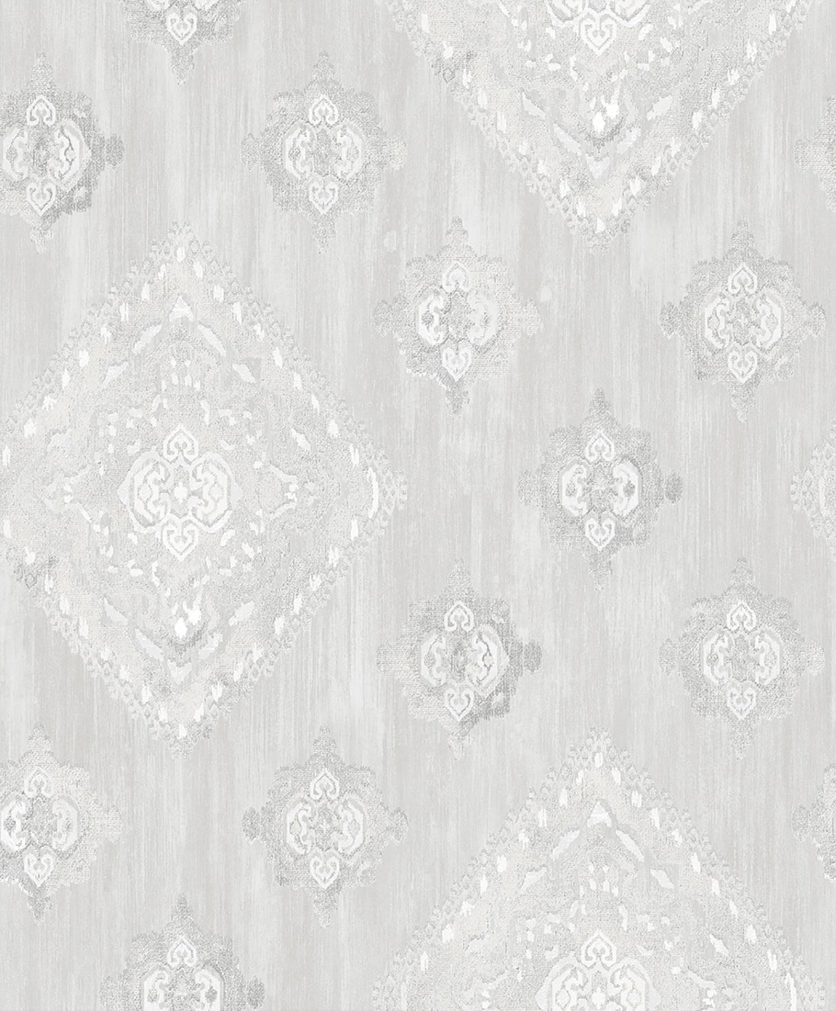 Advantage Leana Dove Medallion Wallpaper