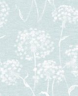 Advantage Carolyn Light Blue Dandelion Wallpaper