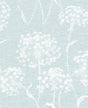 Advantage Carolyn Light Blue Dandelion Wallpaper