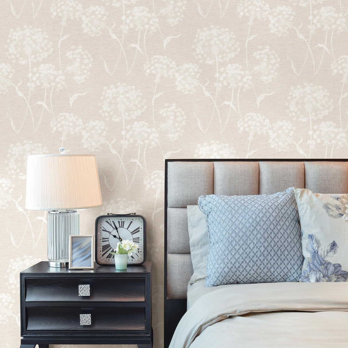 Advantage Carolyn Cream Dandelion Wallpaper