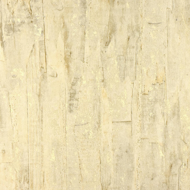 Advantage Lindens Light Yellow Wood Wallpaper