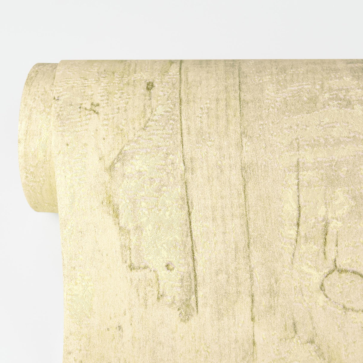 Advantage Lindens Light Yellow Wood Wallpaper