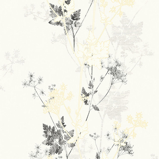 Advantage Tara Ivory Sprig Wallpaper